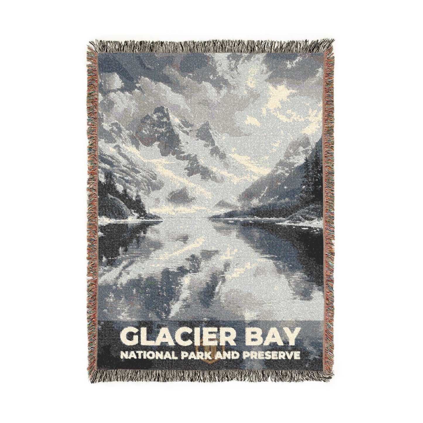 Glacier Bay National Park Woven Blanket | S15