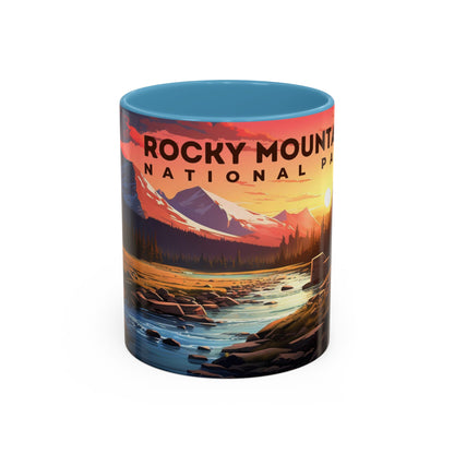 Rocky Mountain National Park Mug | Accent Coffee Mug (11, 15oz)