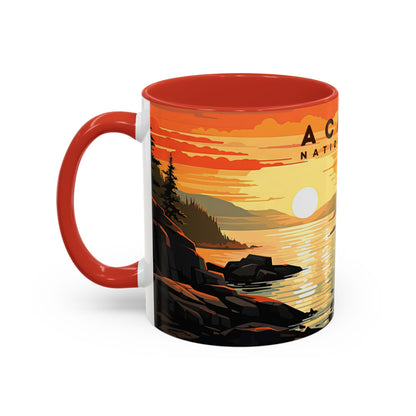 Acadia National Park Mug | Accent Coffee Mug (11, 15oz)