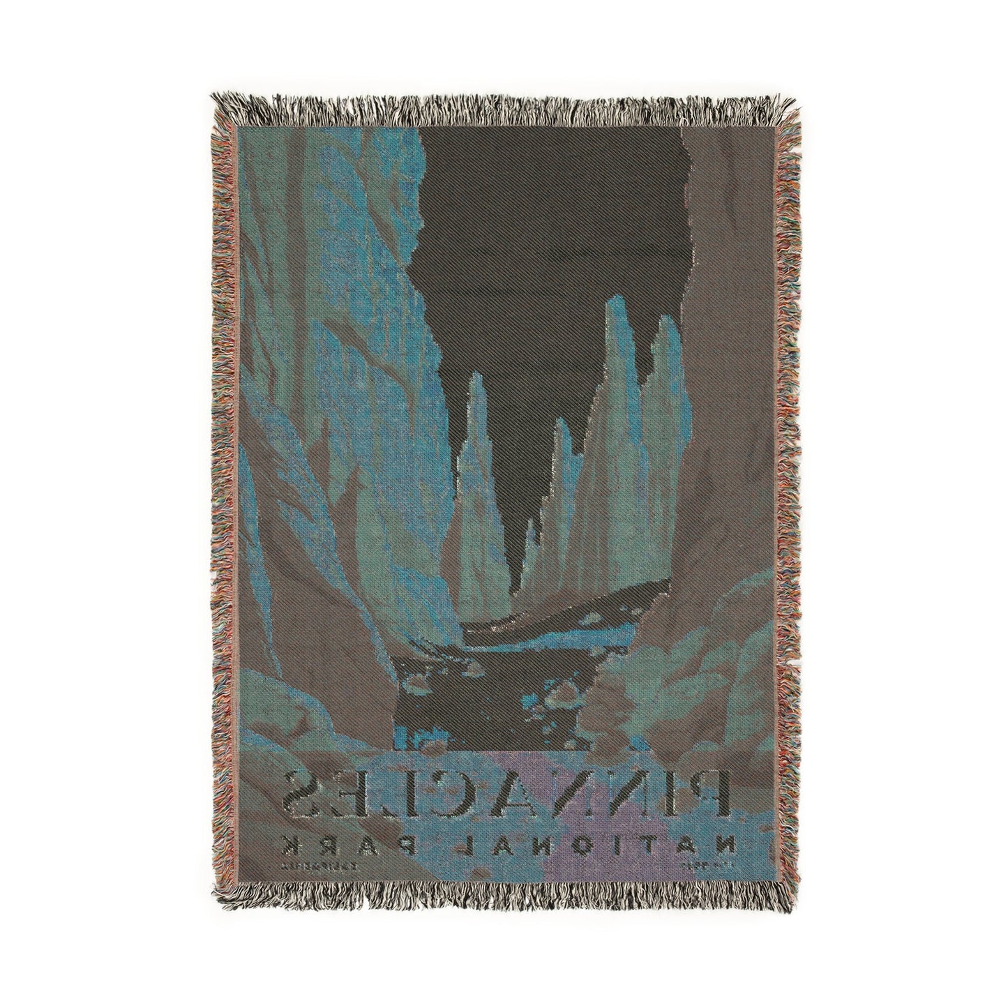 Pinnacles National Park Woven Blanket | S03