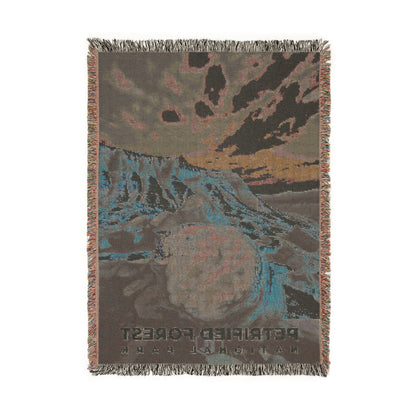Petrified Forest National Park Woven Blanket | S10
