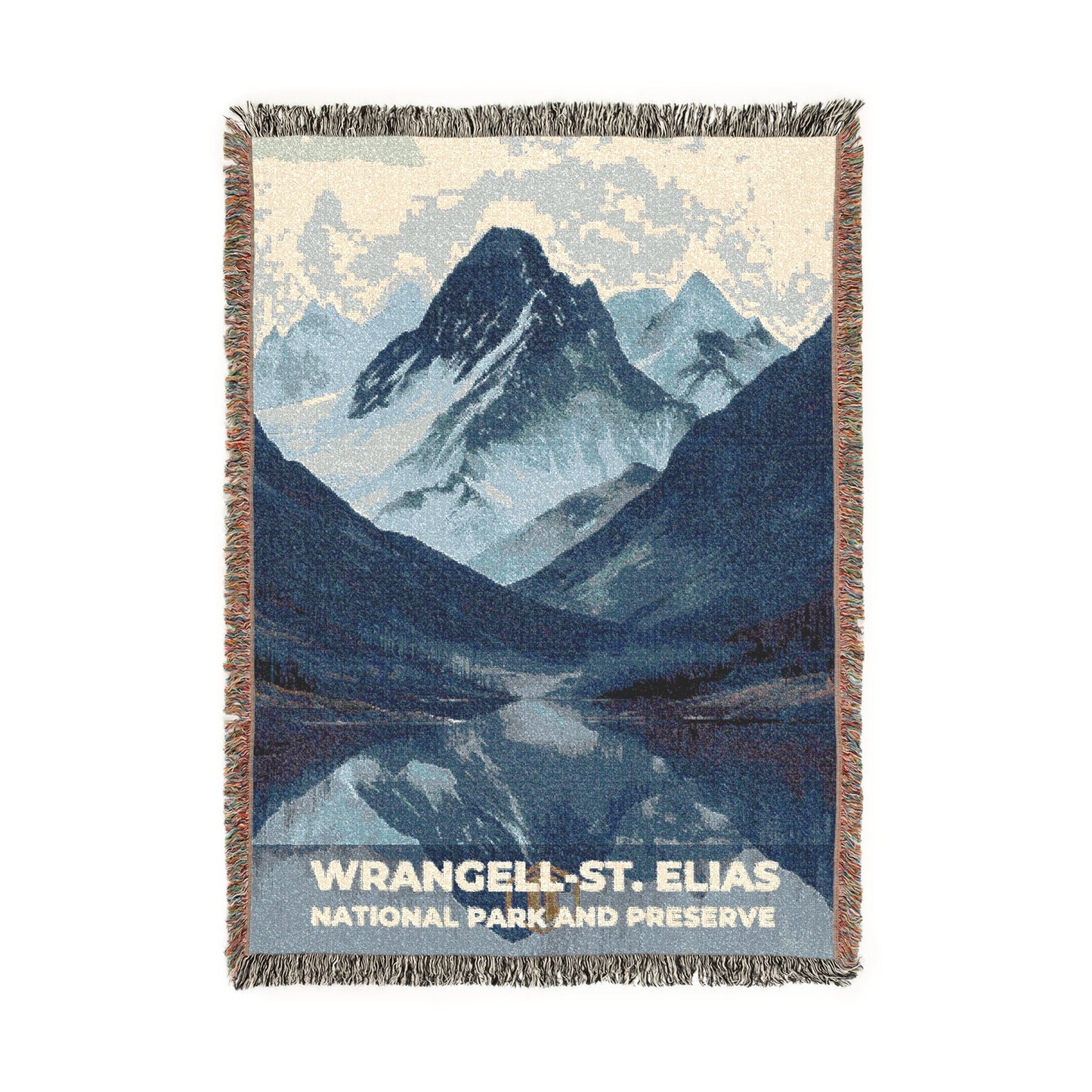 Wrangell-St. Elias National Park Woven Blanket | S20
