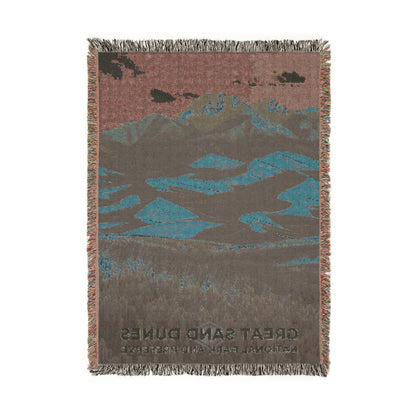 Great Sand Dunes National Park Woven Blanket | S19