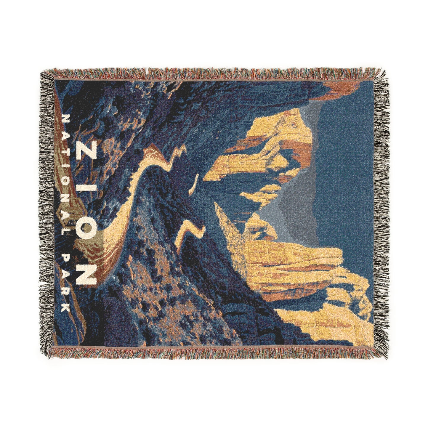Zion National Park Woven Blanket | S19
