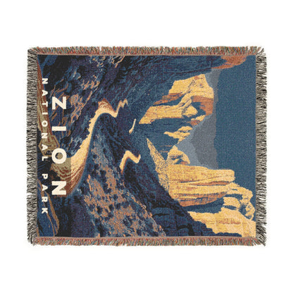 Zion National Park Woven Blanket | S19