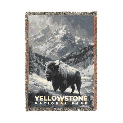 Yellowstone National Park Woven Blanket | S15