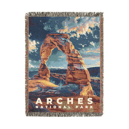 Arches National Park Woven Blanket | S14