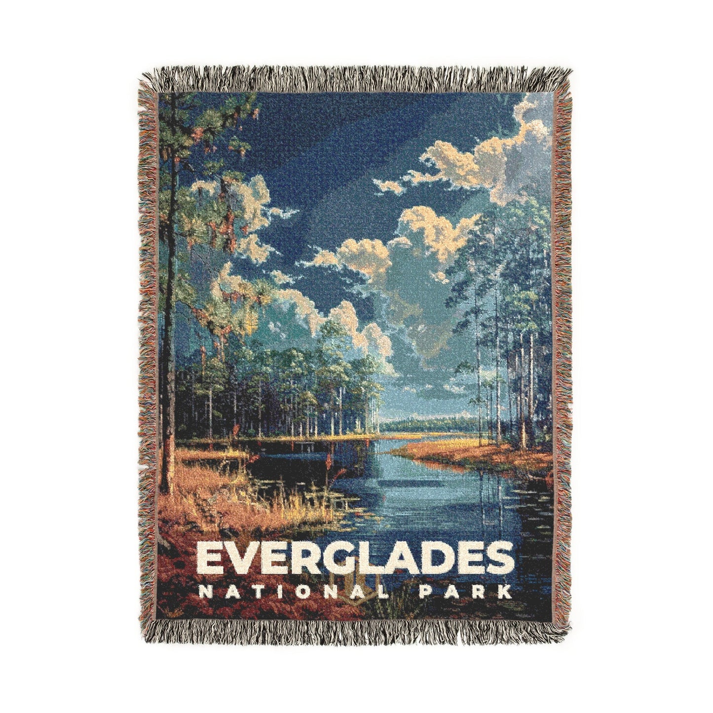 Everglades National Park Woven Blanket | S16