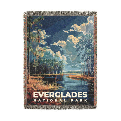 Everglades National Park Woven Blanket | S16