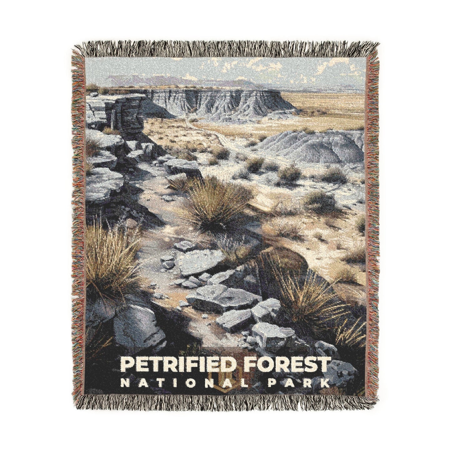 Petrified Forest National Park Woven Blanket | S17