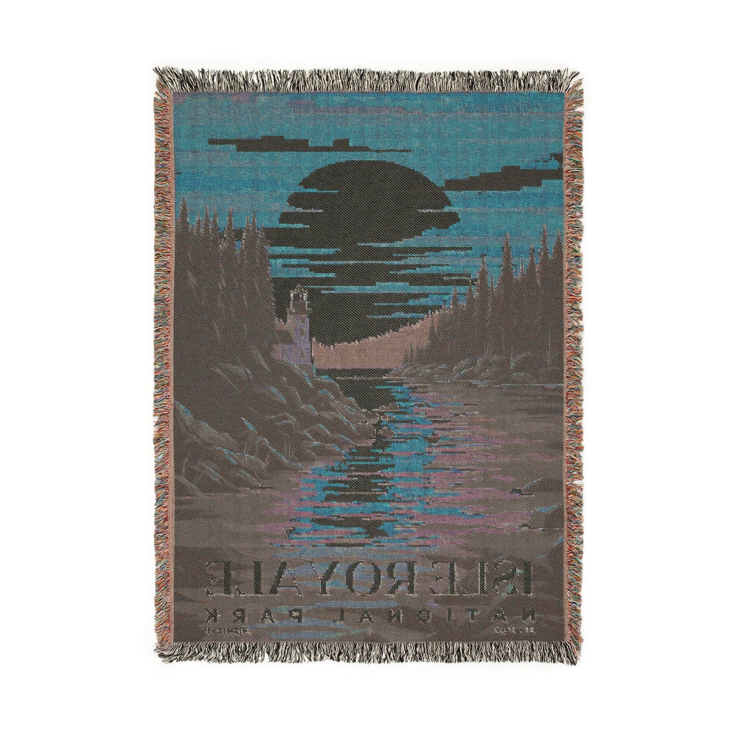 Isle Royale National Park Woven Blanket | S05
