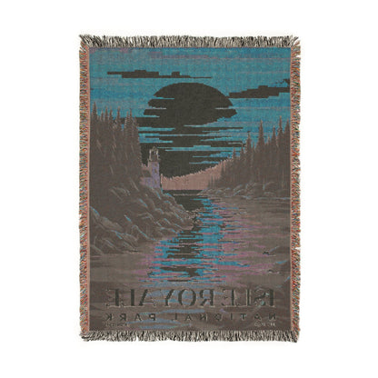 Isle Royale National Park Woven Blanket | S05