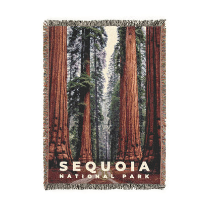 Sequoia National Park Woven Blanket | S10