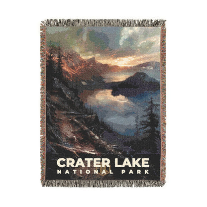 Crater Lake National Park Woven Blanket | S12