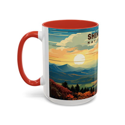 Shenandoah National Park Mug | Accent Coffee Mug (11, 15oz)