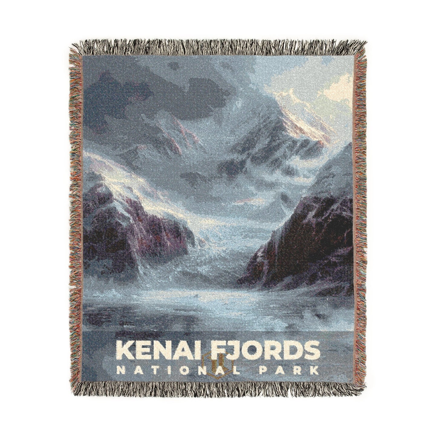 Kenai Fjords National Park Woven Blanket | S12