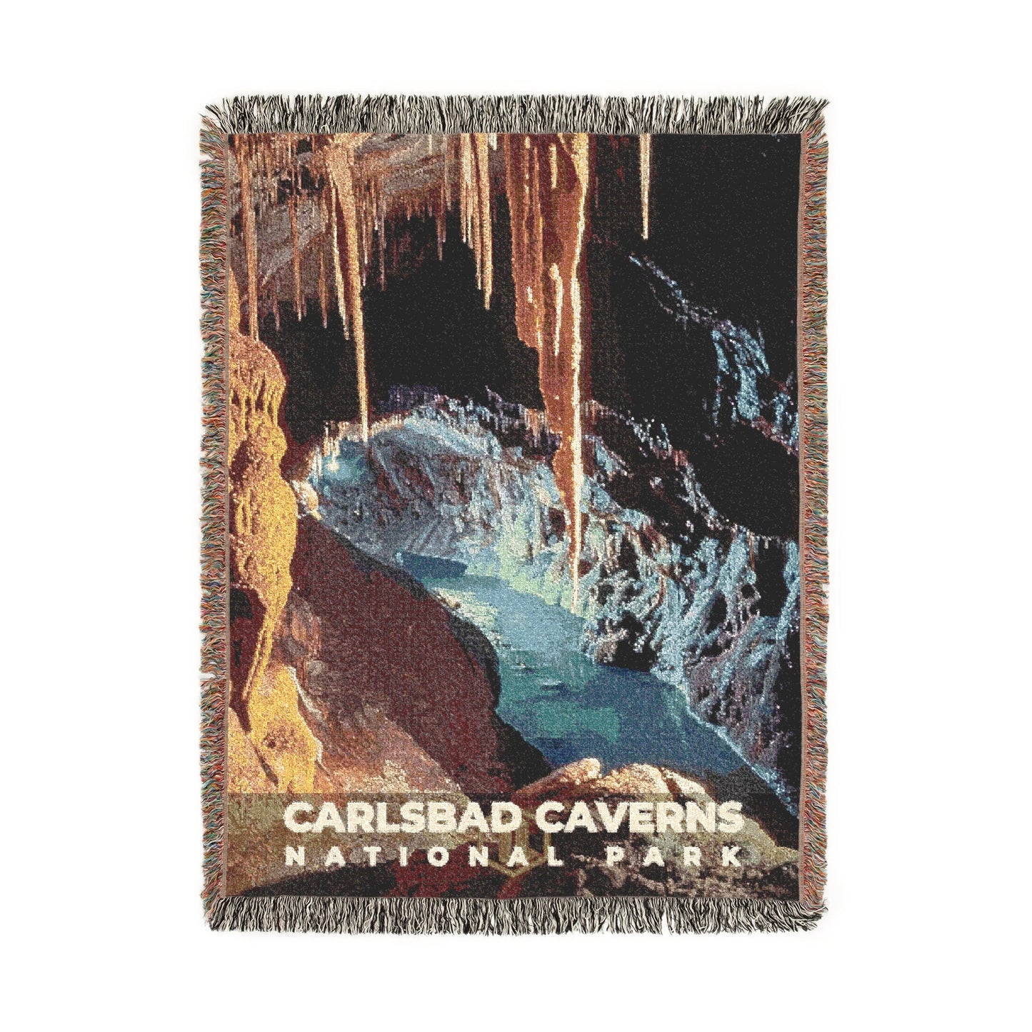 Carlsbad Caverns National Park Woven Blanket | S16