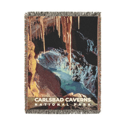 Carlsbad Caverns National Park Woven Blanket | S16