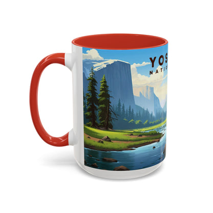 Yosemite National Park Mug | Accent Coffee Mug (11, 15oz)