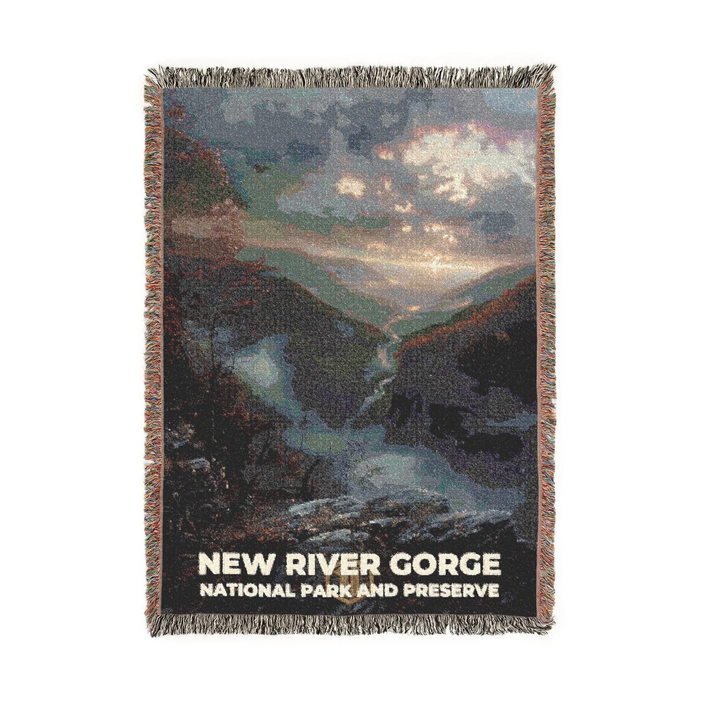 New River Gorge National Park Woven Blanket | S12