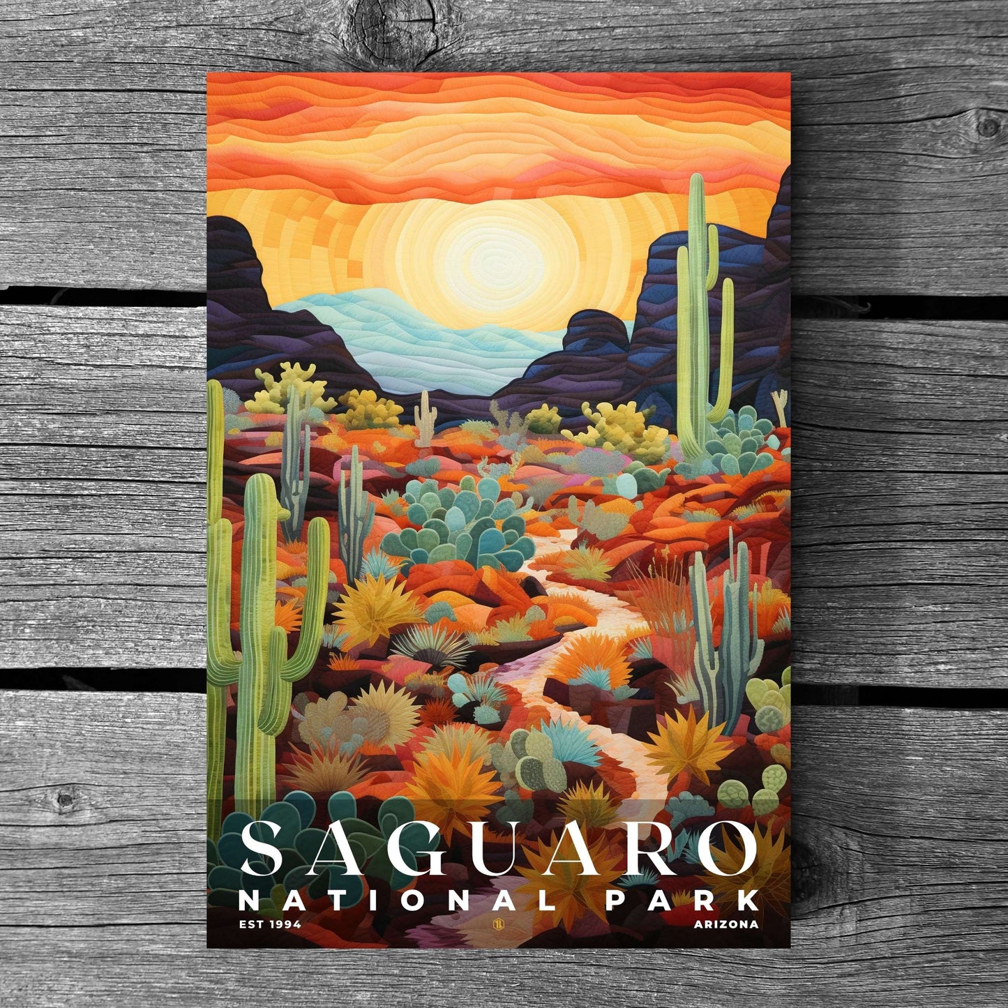 Saguaro National Park Poster | S09