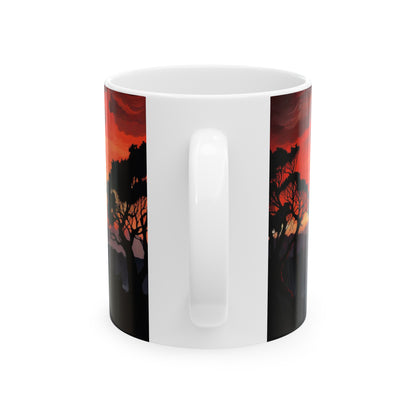 Hawaii Volcanoes National Park Mug | White Ceramic Mug (11oz, 15oz)