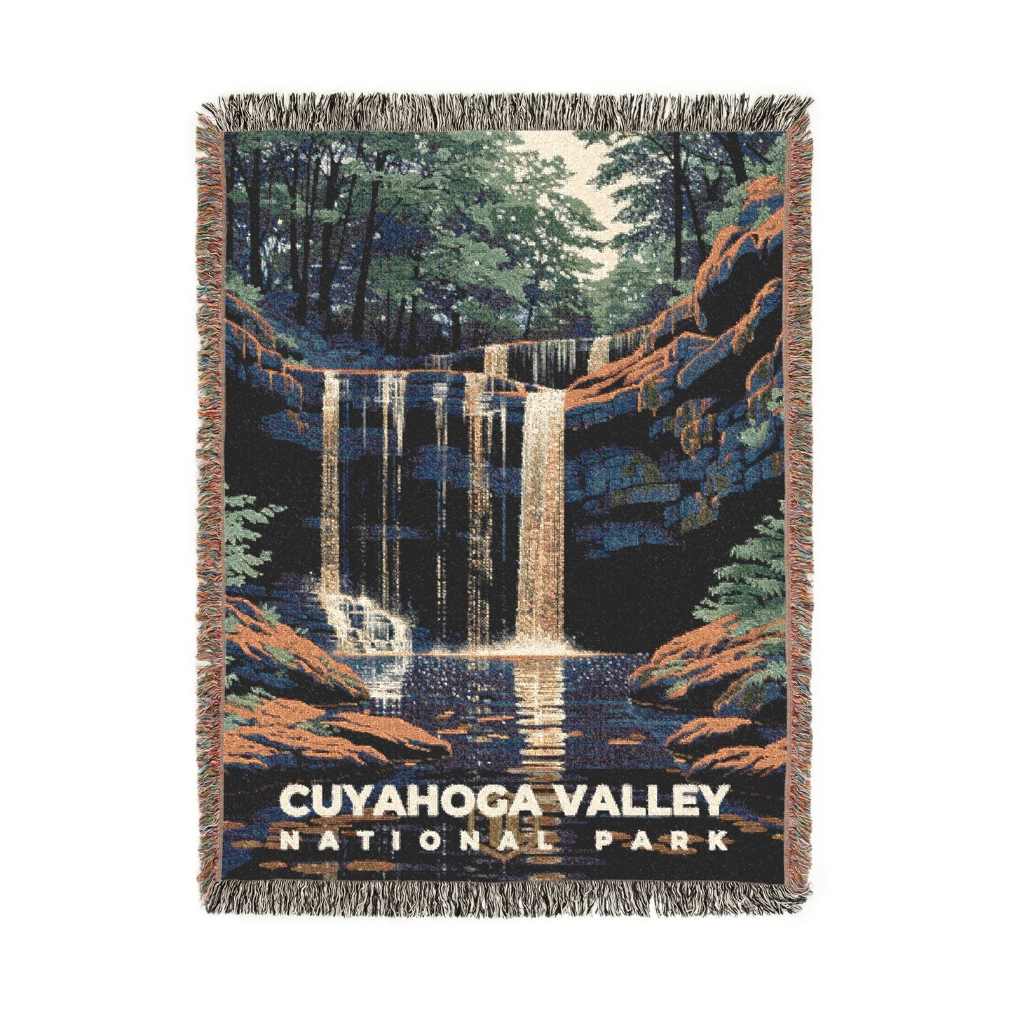 Cuyahoga Valley National Park Woven Blanket | S19