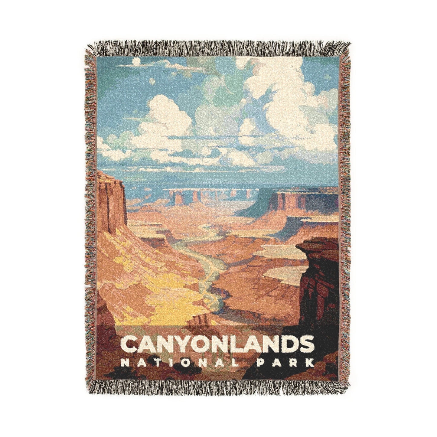 Canyonlands National Park Woven Blanket | S06