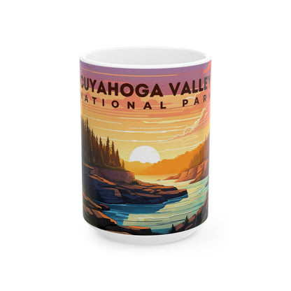 Cuyahoga Valley National Park Mug | White Ceramic Mug (11oz, 15oz)