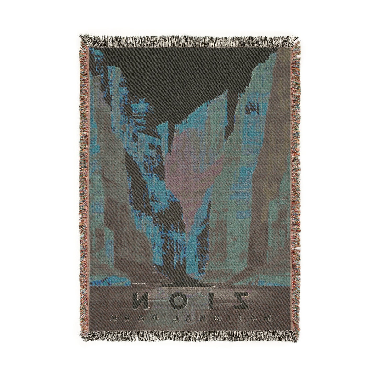 Zion National Park Woven Blanket | S20