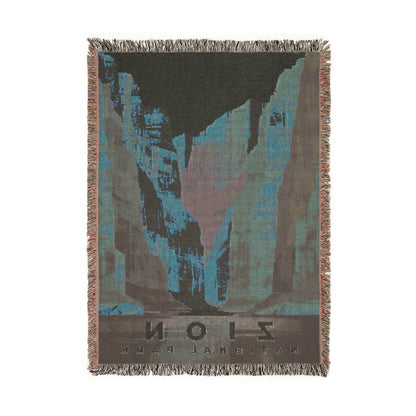 Zion National Park Woven Blanket | S20