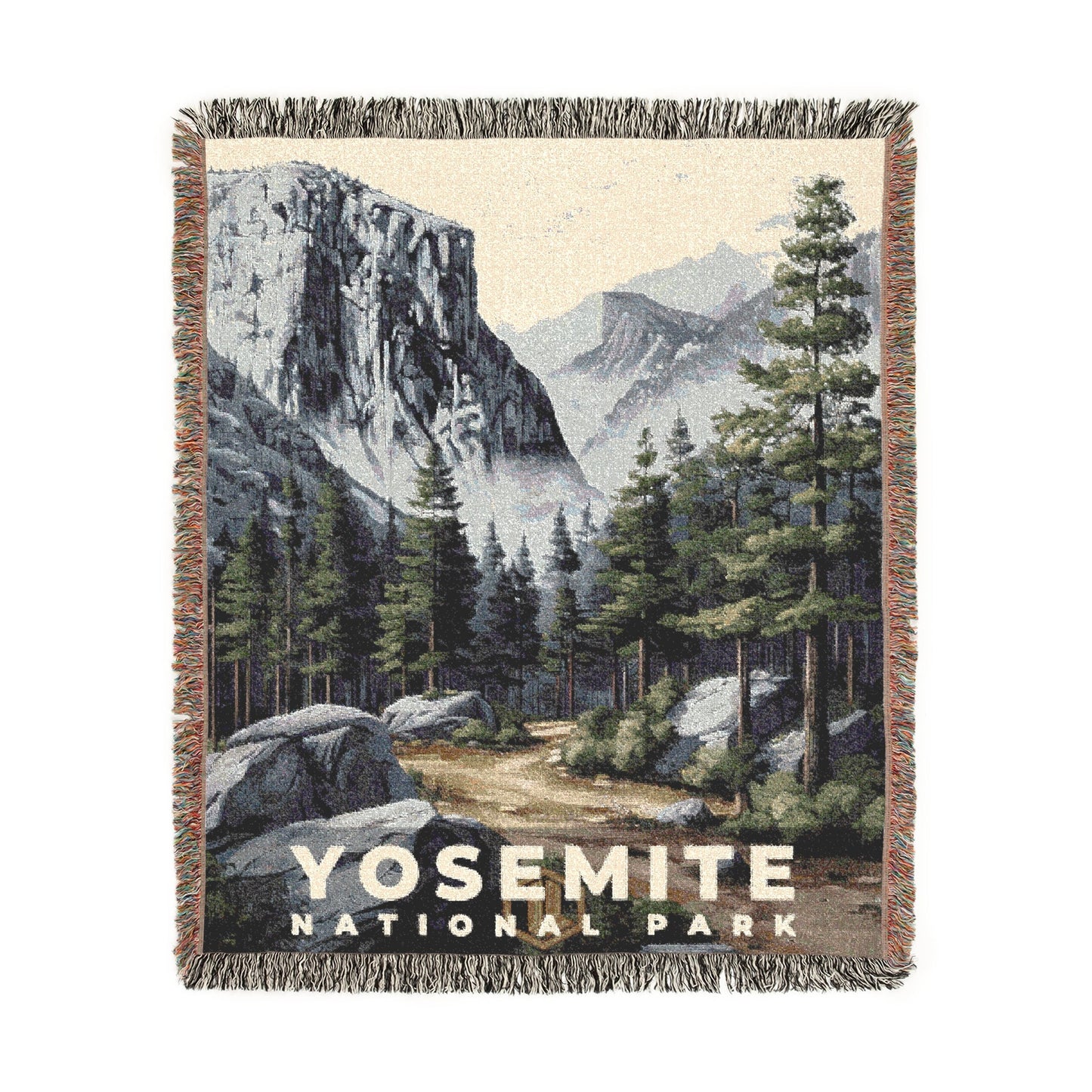 Yosemite National Park Woven Blanket | S17