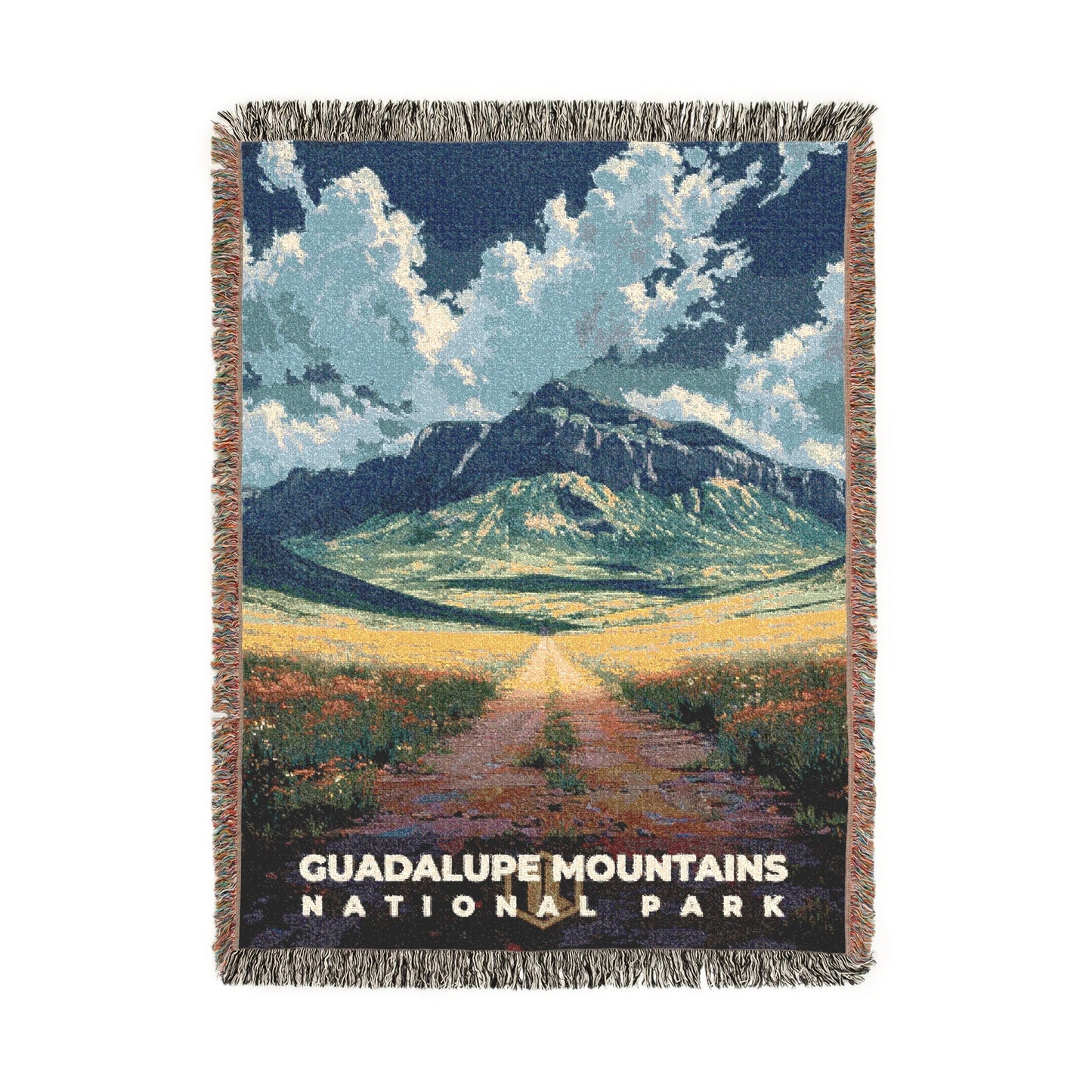 Guadalupe Mountains National Park Woven Blanket | S13