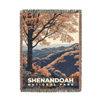Shenandoah National Park Woven Blanket | S19