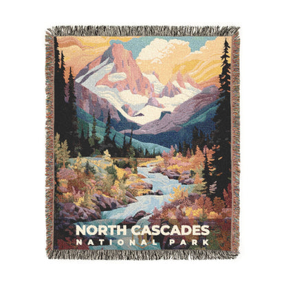 North Cascades National Park Woven Blanket | S09