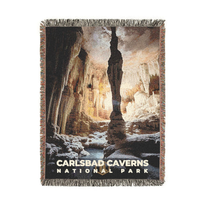Carlsbad Caverns National Park Woven Blanket | S10