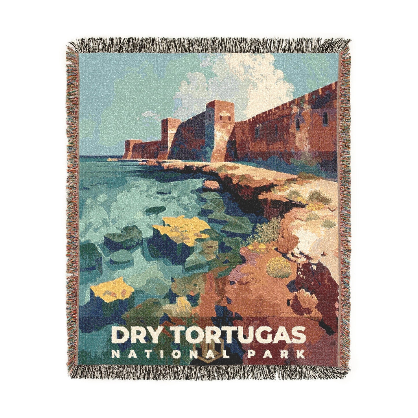 Dry Tortugas National Park Woven Blanket | S20