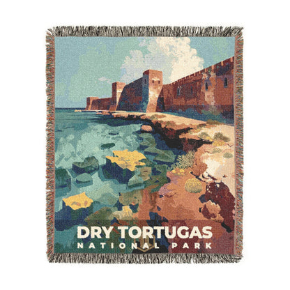Dry Tortugas National Park Woven Blanket | S20