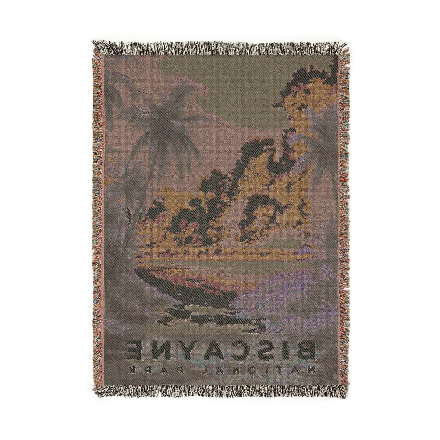 Biscayne National Park Woven Blanket | S13