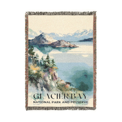 Glacier Bay National Park Woven Blanket | S04