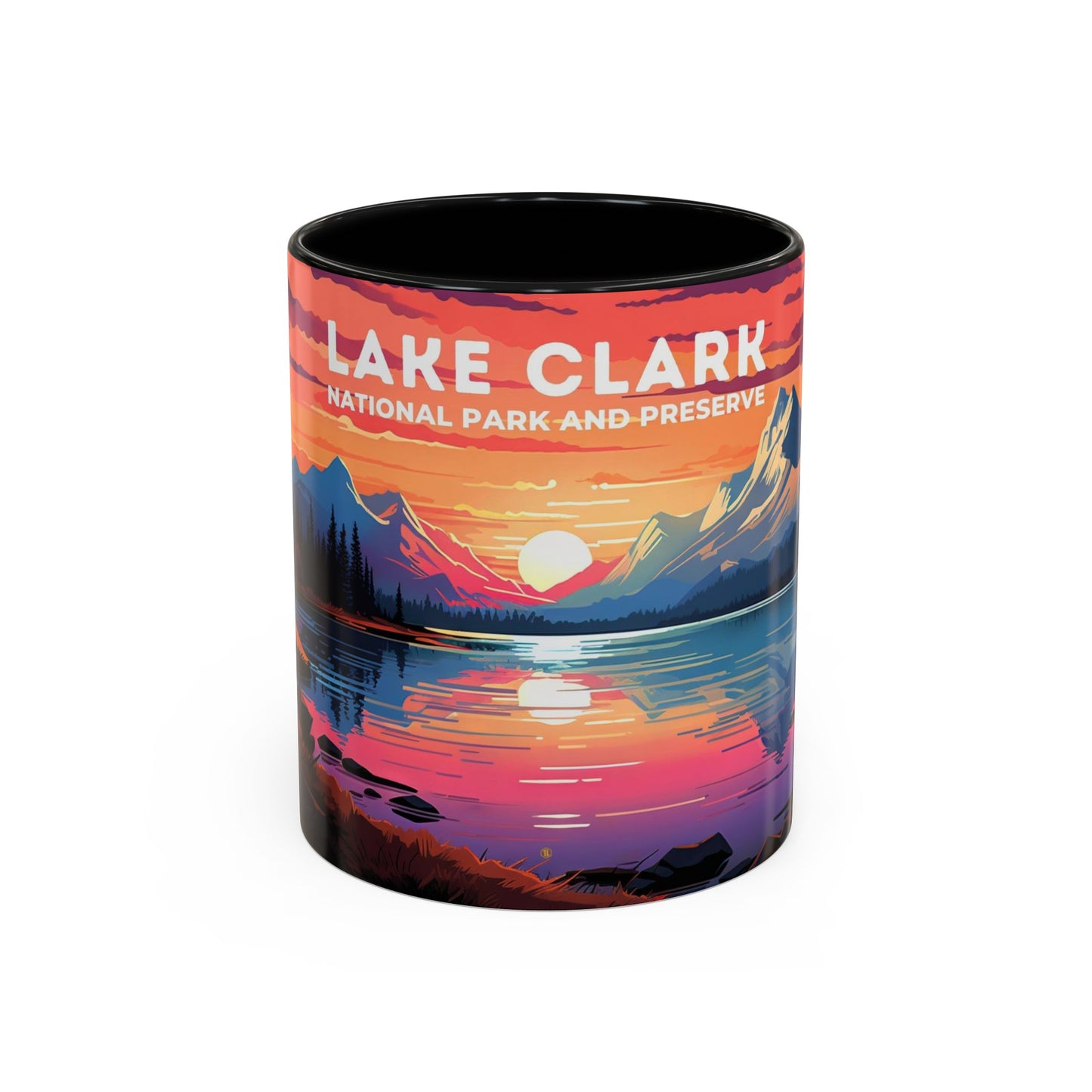 Lake Clark National Park Mug | Accent Coffee Mug (11, 15oz)