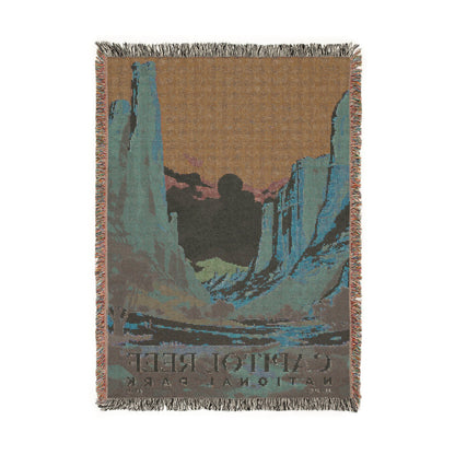 Capitol Reef National Park Woven Blanket | S03