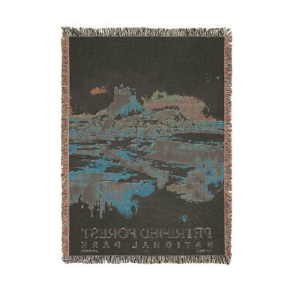 Petrified Forest National Park Woven Blanket | S04