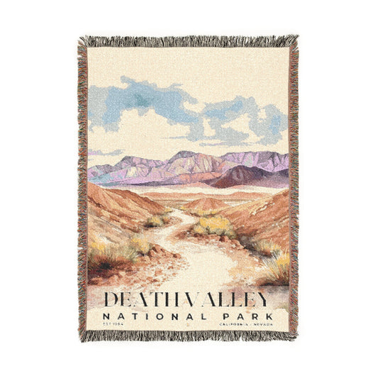 Death Valley National Park Woven Blanket | S04