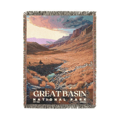 Great Basin National Park Woven Blanket | S02