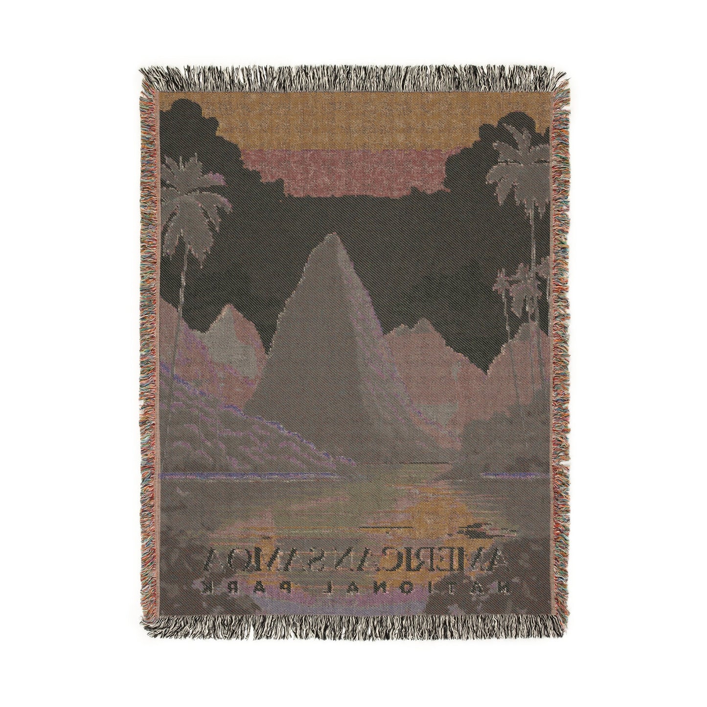 American Samoa National Park Woven Blanket | S01