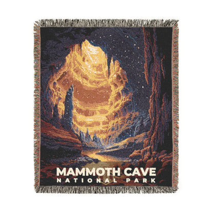Mammoth Cave National Park Woven Blanket | S11