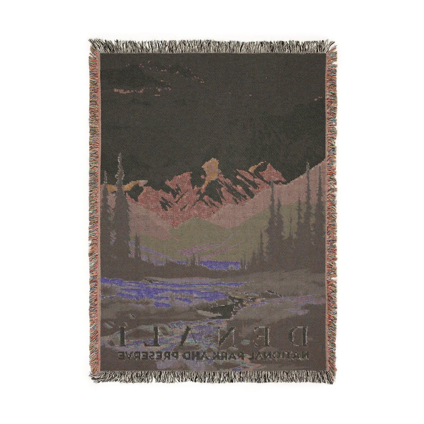 Denali National Park Woven Blanket | S01