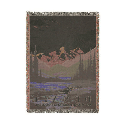 Denali National Park Woven Blanket | S01