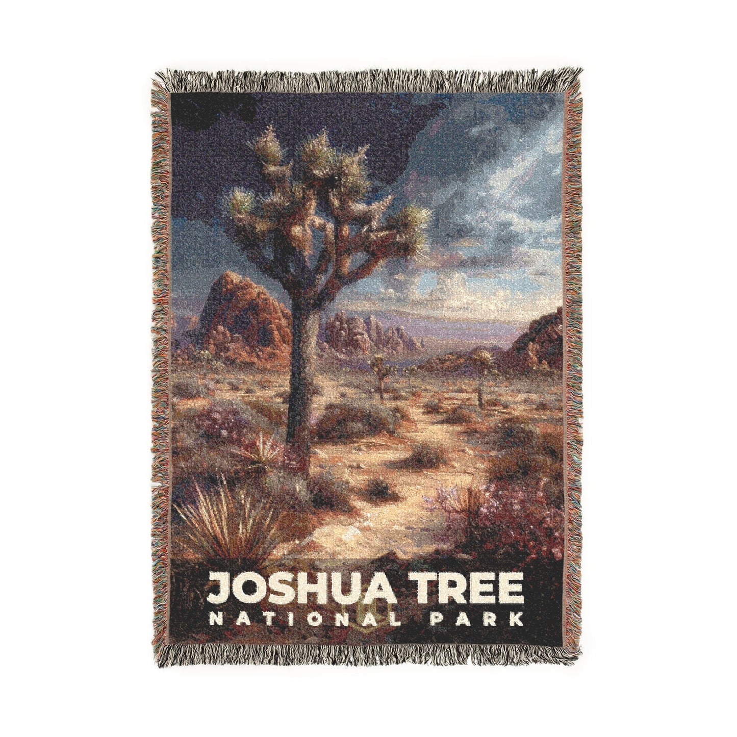 Joshua Tree National Park Woven Blanket | S12